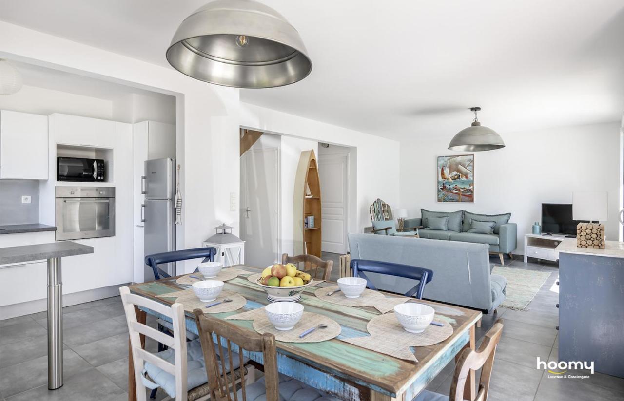Maison Vue Mer Dans Le Golfe Du Morbihan Baden Exteriér fotografie