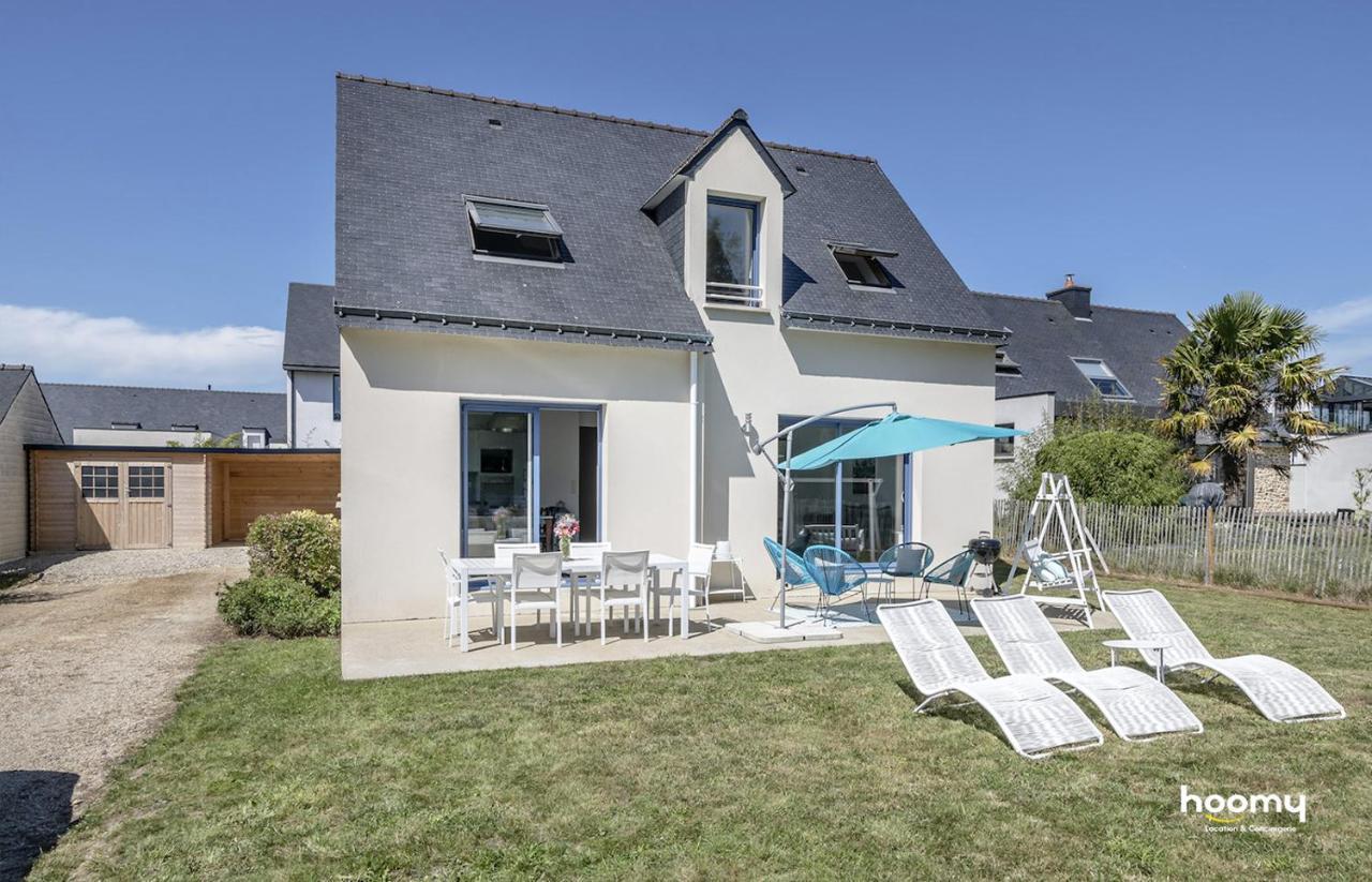 Maison Vue Mer Dans Le Golfe Du Morbihan Baden Exteriér fotografie