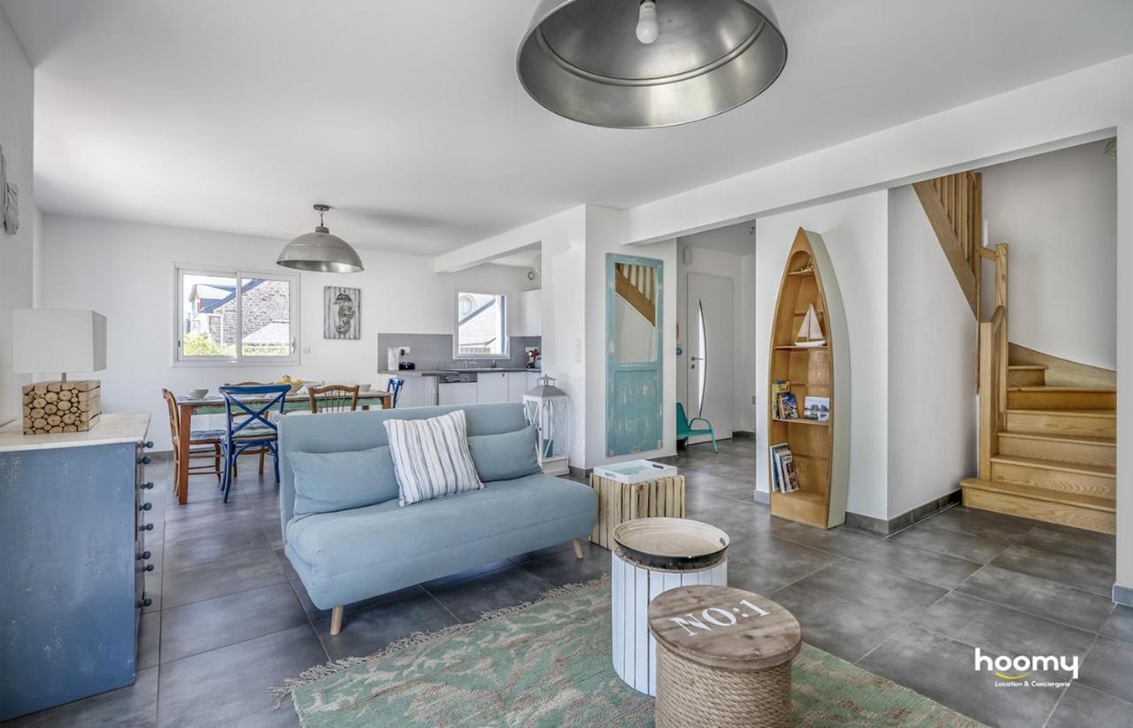 Maison Vue Mer Dans Le Golfe Du Morbihan Baden Exteriér fotografie