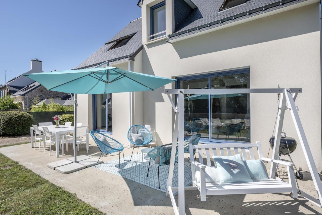 Maison Vue Mer Dans Le Golfe Du Morbihan Baden Exteriér fotografie