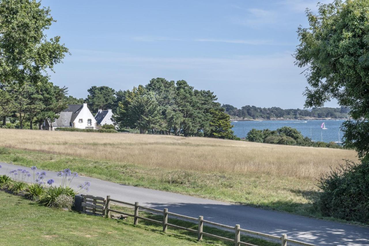 Maison Vue Mer Dans Le Golfe Du Morbihan Baden Exteriér fotografie