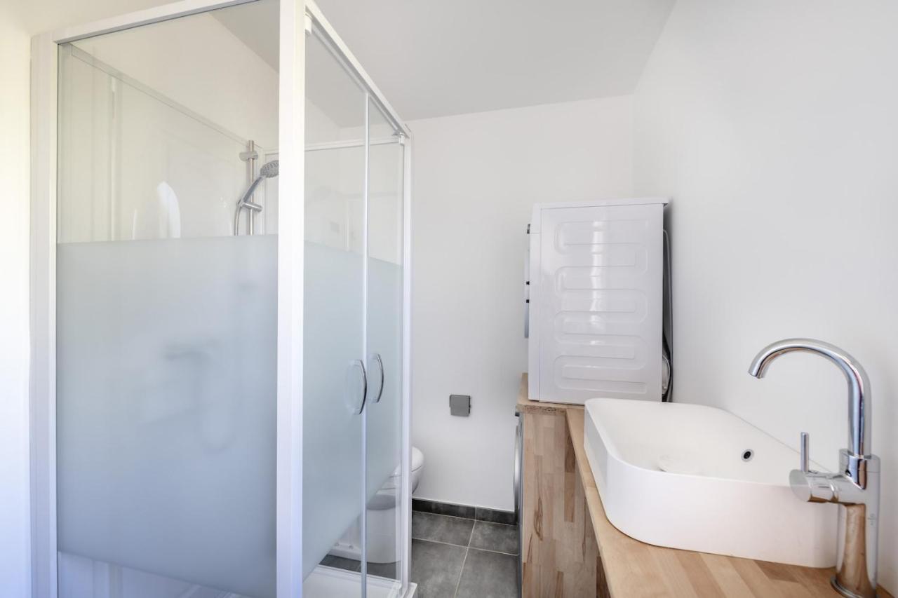 Maison Vue Mer Dans Le Golfe Du Morbihan Baden Exteriér fotografie