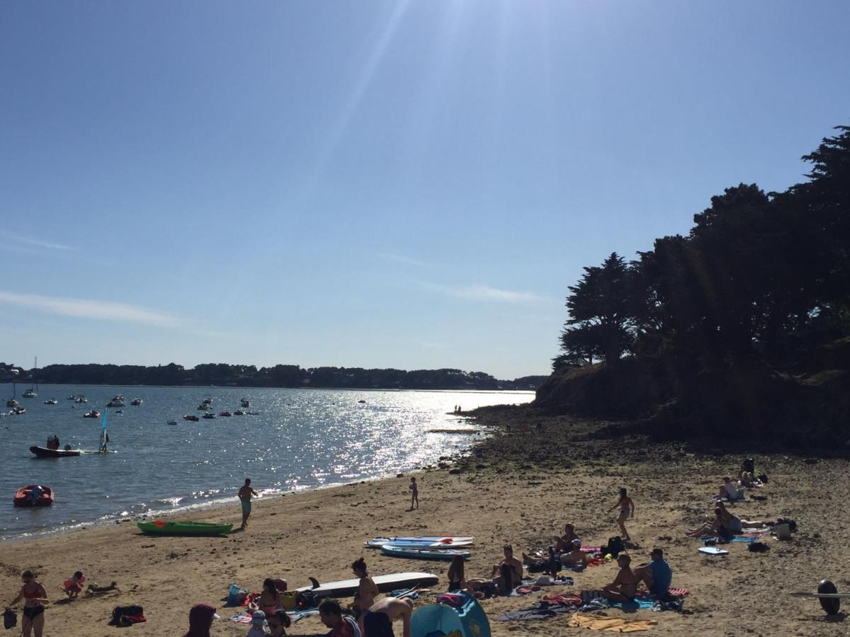 Maison Vue Mer Dans Le Golfe Du Morbihan Baden Exteriér fotografie