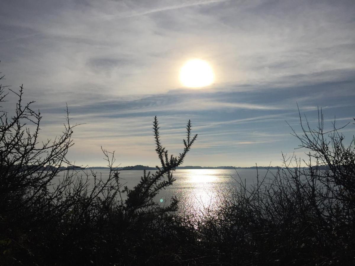 Maison Vue Mer Dans Le Golfe Du Morbihan Baden Exteriér fotografie