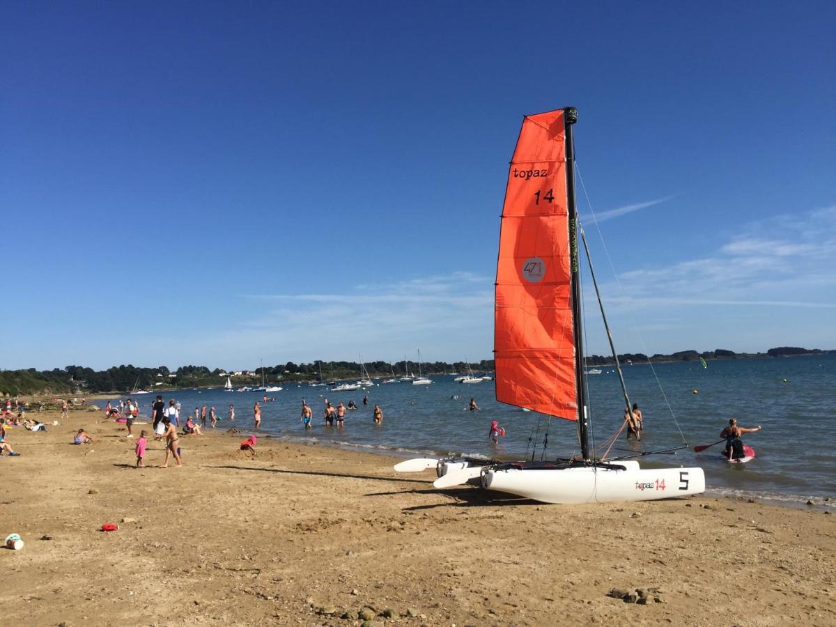 Maison Vue Mer Dans Le Golfe Du Morbihan Baden Exteriér fotografie