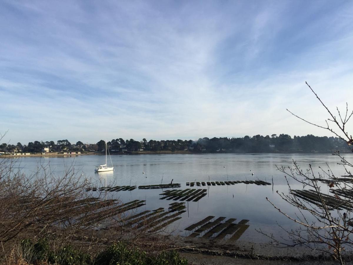 Maison Vue Mer Dans Le Golfe Du Morbihan Baden Exteriér fotografie