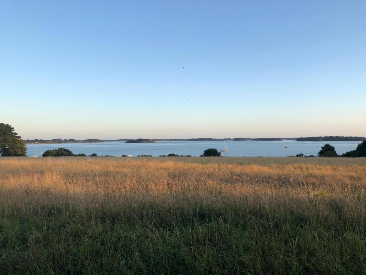 Maison Vue Mer Dans Le Golfe Du Morbihan Baden Exteriér fotografie